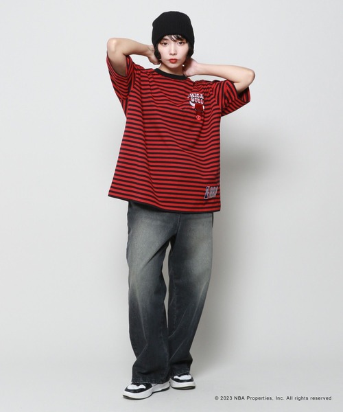 「PBLIM」 半袖Tシャツ「NBAコラボ」 FREE イエロー レディース_画像4