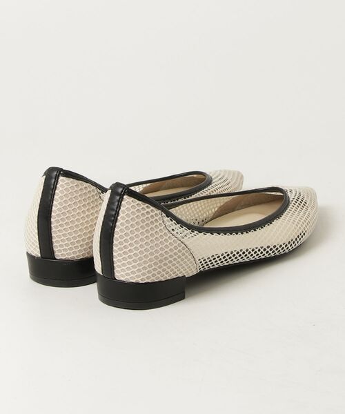 「green label relaxing」 フラットパンプス 24.5cm ベージュ レディース_画像2