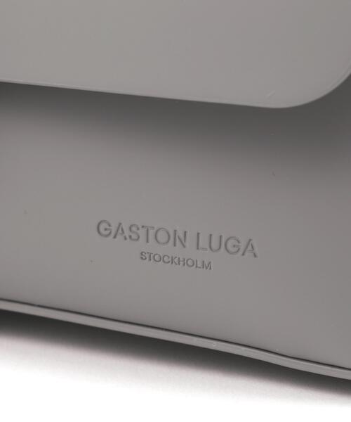 「GASTON LUGA」 ショルダーバッグ F ブラック メンズ_画像6