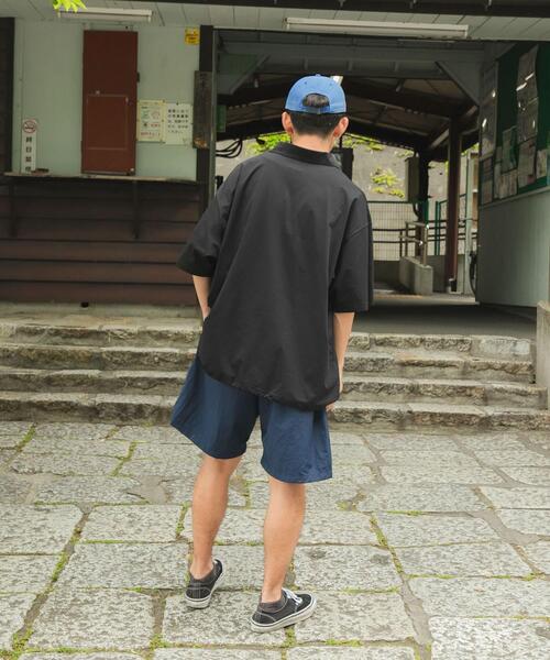 Wide Dad ワイドパンツ パンツ Wide Dad GRAPHIC SHORTS WITH HATCH