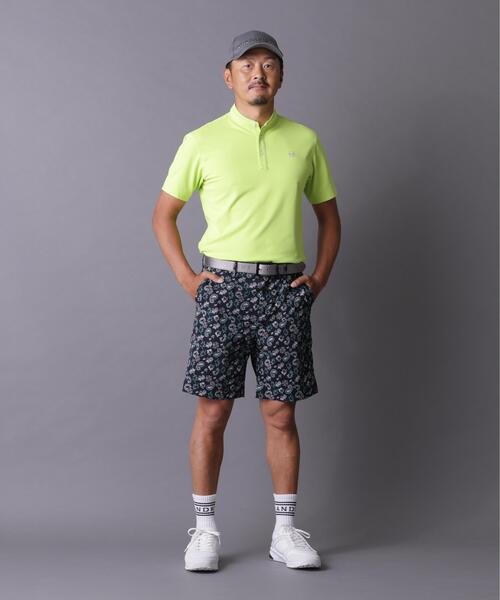 St ANDREWS パンツ 「St ANDREWS」「ストレッチ」ケルトリーフプリント