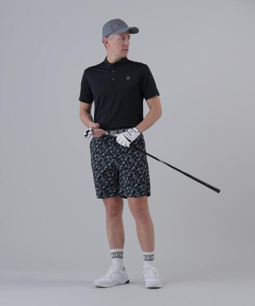 St ANDREWS パンツ 「St ANDREWS」「ストレッチ」ケルトリーフプリント