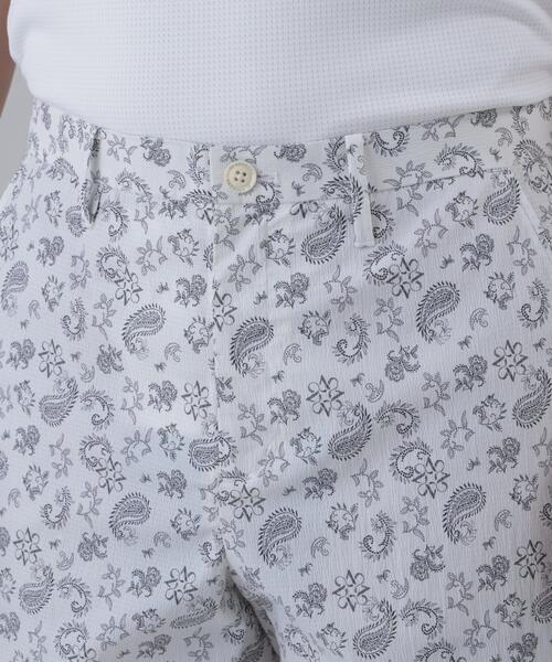 St ANDREWS パンツ 「St ANDREWS」「ストレッチ」ケルトリーフプリント