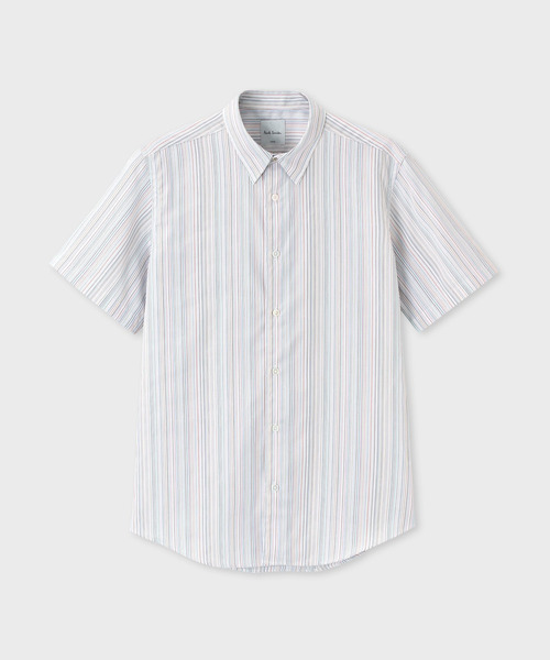 Paul Smith（ポール・スミス） シャツ 半袖 Signature Stripe” 半袖