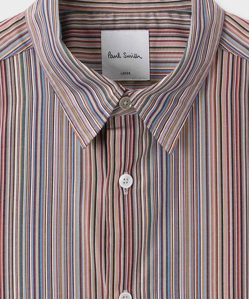 Paul Smith（ポール・スミス） シャツ 半袖 Signature Stripe” 半袖