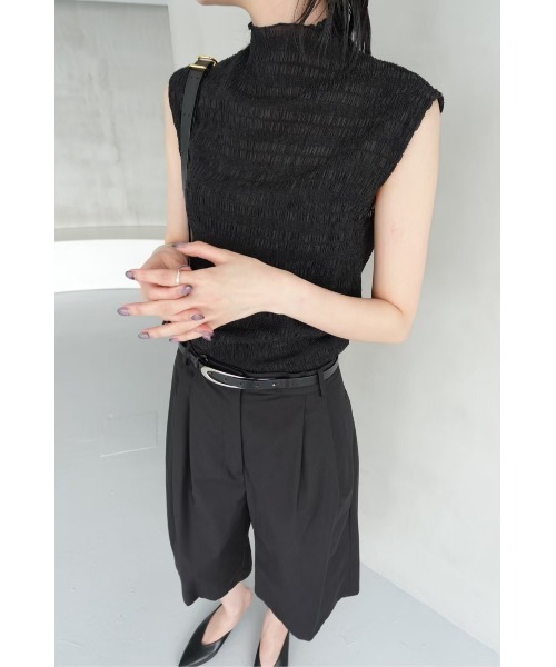 RIM.ARK tシャツ Random shirring tops(ランダム シャーリング
