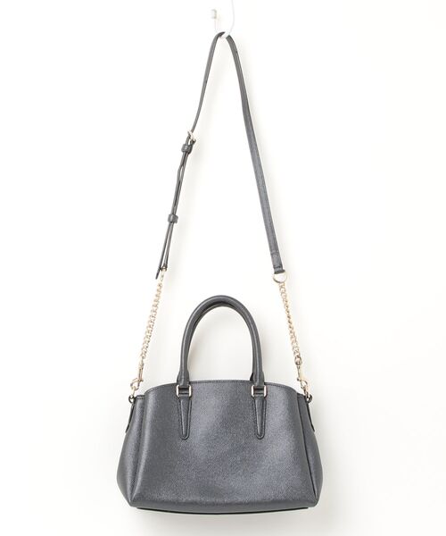 COACH（コーチ） ミニ セージ キャリーオール 2WAYバッグ - ネイビー 