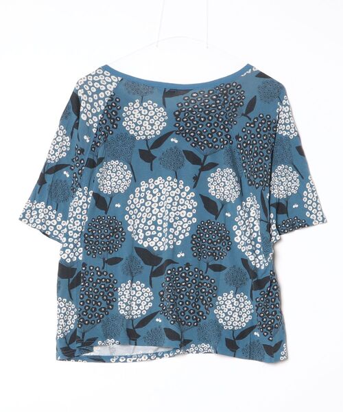 「marble sud」 半袖Tシャツ - ブルー レディース_画像2