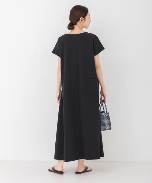 ワンピース 半袖 「吸水速乾/UVカット/イージーケア」「別注」THOUSAND MILE×URBAN RESEARCH FRENCH SLEEVE DRESS