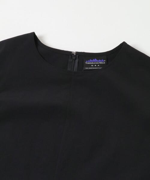 ワンピース 半袖 「吸水速乾/UVカット/イージーケア」「別注」THOUSAND MILE×URBAN RESEARCH FRENCH SLEEVE DRESS