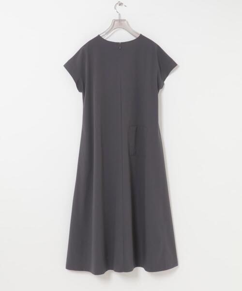 ワンピース 半袖 「吸水速乾/UVカット/イージーケア」「別注」THOUSAND MILE×URBAN RESEARCH FRENCH SLEEVE DRESS