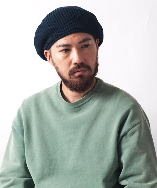 RACAL（ラカル） ニット帽 ニットキャップ メンズ Rasta Knit Beret