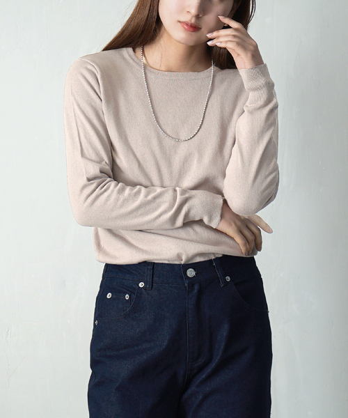 zootie（ズーティー） ニット セーター 「ロングシーズン楽しめる