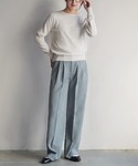 ニット セーター 「ロングシーズン楽しめる、人...の詳細画像2