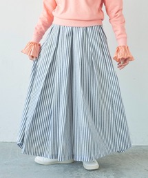 スカート ストライプボリュームスカート :56365748:ZOZOTOWN