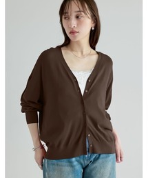 Re:EDIT（リエディ） カーディガン 「サステナブル」「接触冷感」麻