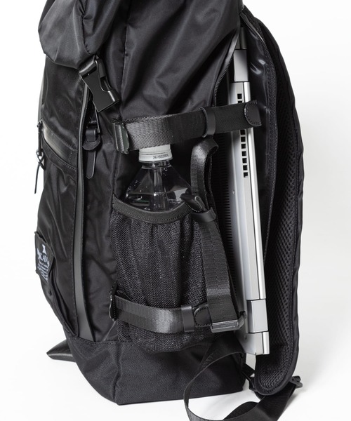 MAKAVELIC デイバック リュック DOUBLE LINE BACKPACK BLACK