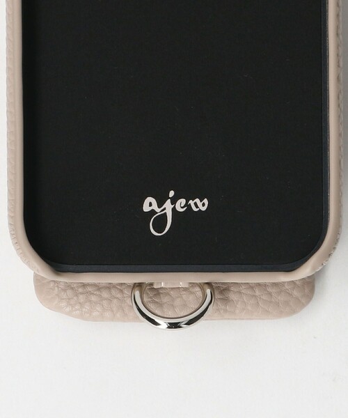 ajew スマホケース 「ajew」CADENAS ストラップ iPhone14Pro