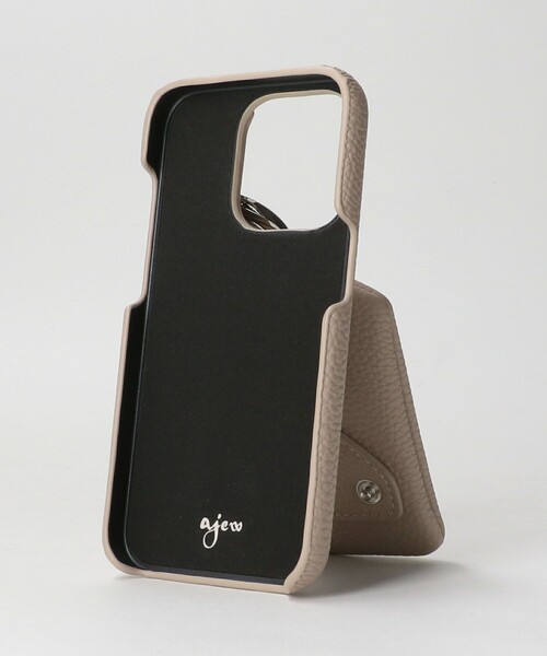 ajew スマホケース 「ajew」CADENAS ストラップ iPhone14Pro