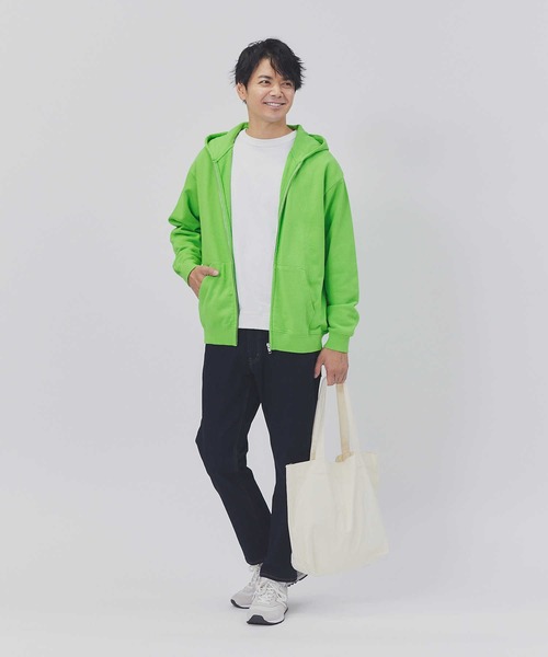 backnumberオーバーパーカー　Lサイズ BACK NUMBER メンズ パーカー 「BACK NUMBER」オーバーダイ