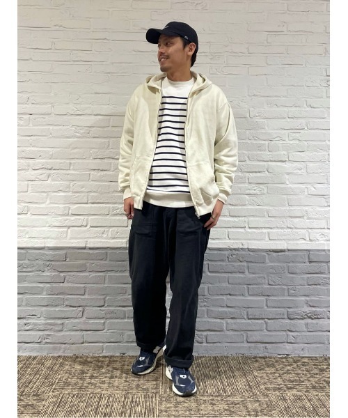 BACK NUMBER メンズ パーカー 「BACK NUMBER」オーバーダイ