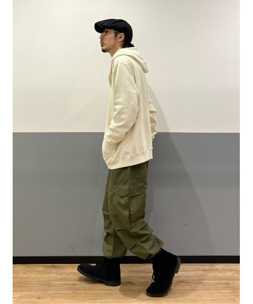 backnumberオーバーパーカー　Lサイズ BACK NUMBER メンズ パーカー 「BACK NUMBER」オーバーダイ