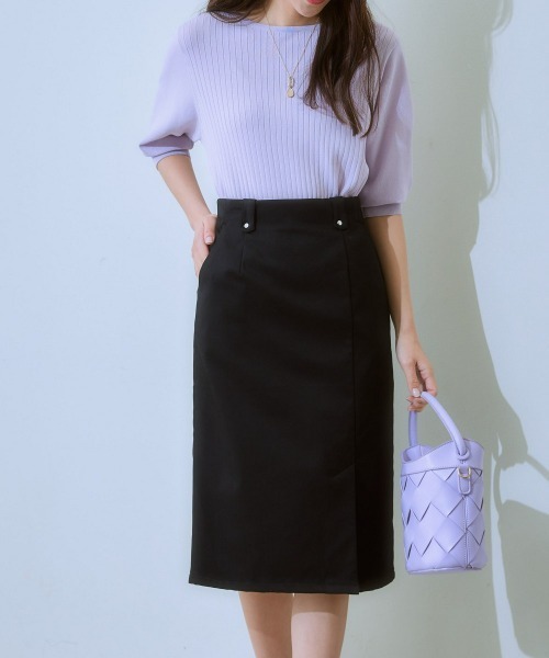 7days Life Styling スカート 入学式 卒業式 サラサラ裏メッシュ綿混