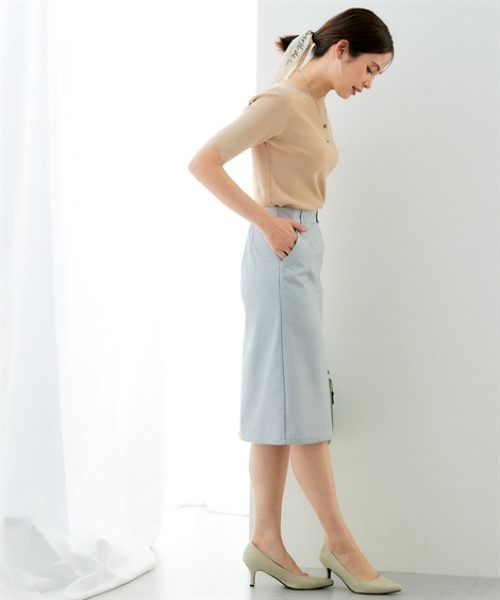 7days Life Styling スカート 入学式 卒業式 サラサラ裏メッシュ綿混