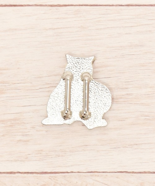 うに子さま専用品◆画像の帯+お任せ帯留めつき Rabbit in the cloud obidome 雲に兎 帯留め | 金属工芸 植田千香子