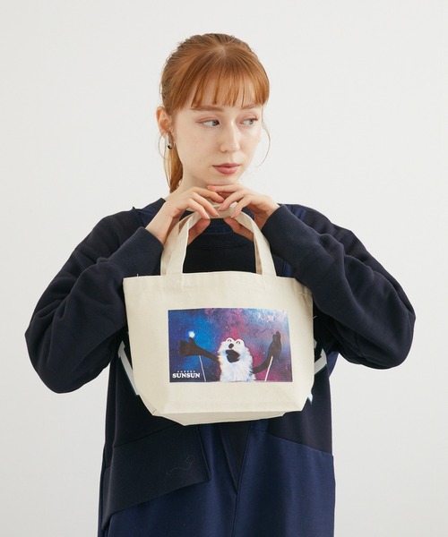 Paradise Picnic トートバッグ 「パペットスンスン」ランチトート