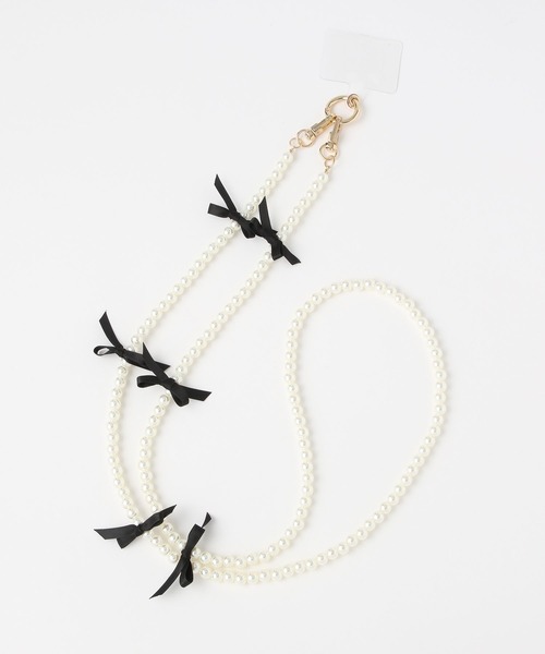 Me%（ミィパーセント） 「ストラップシート付き」リボンモバイル