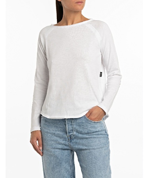 tシャツ ロングラグランスリーブTシャツ レディース