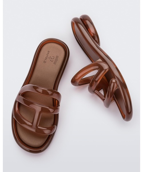Melissa追跡付送料込 雨のお洒落 Telfarコラボ ジェリーサンダル Melissa（ファッション） サンダル MELISSA X TELFAR JELLY