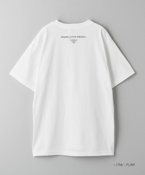 tシャツ Tシャツ 「別注」 「FRANK LLOYD WRIGHT」 BONE Tシャツ 