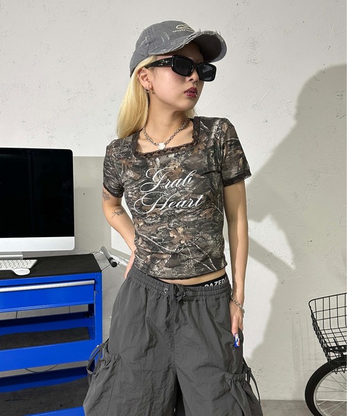 sedacle girl（セダクルガール） tシャツ バックリボンレーストップス