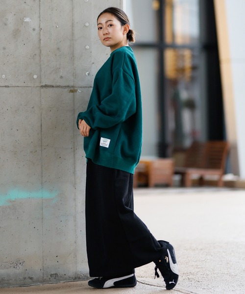 RVCA（ルーカ） スカート スウェットスカート スリットデザイン BE044