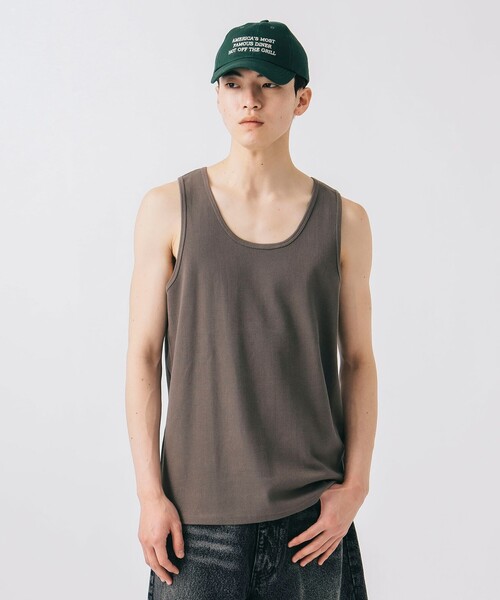 BEAMS HEART タンクトップ ベーシック メンズ : ZOZOTOWN Yahoo