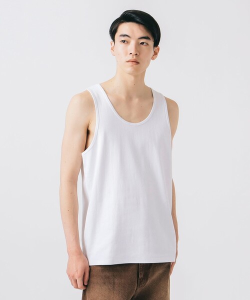 memhimメンヒムタンクトップ1メンズ BEAMS HEART タンクトップ ベーシック メンズ : ZOZOTOWN Yahoo