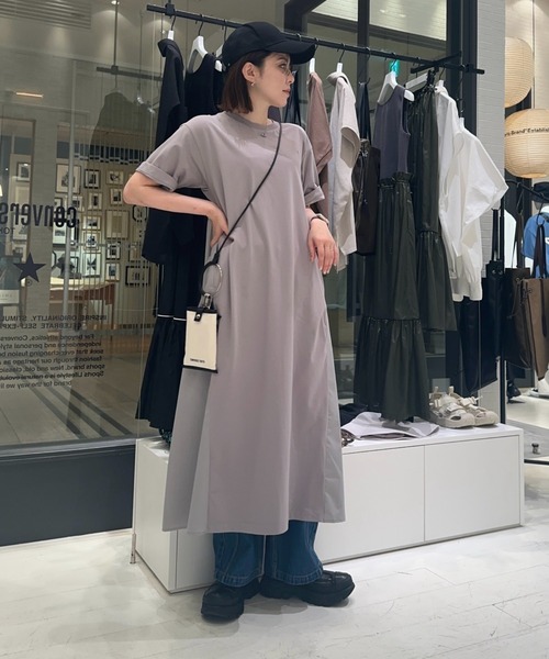 ワンピース BACK GATHER DOCKING DRESS レディース TODAYFUL（トゥデイ