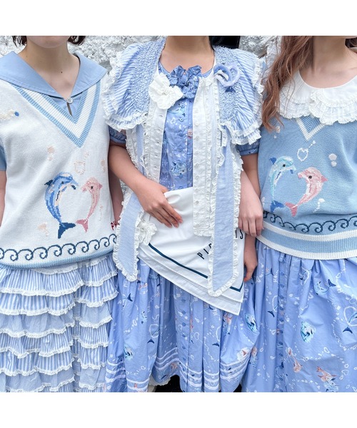 PINK HOUSE スカート フリル使いスカート : ZOZOTOWN Yahoo!店