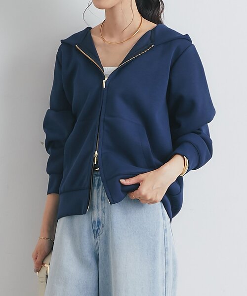 un dix cors（アンディコール） パーカー 「羽織にも一枚着にも