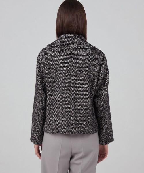 TOMORROWLAND collection ピーコート pコート カラーネップホーム