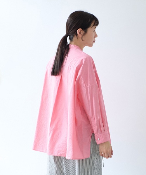 yuni ブラウス　ギャザー　プルオーバー yuni チュニック　シャツ　長袖 yuni ブラウス ギャザー プルオーバー yuni チュニック シャツ