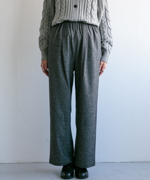 FORK&SPOON（フォークアンドスプーン） パンツ ブラッシュドパンツ