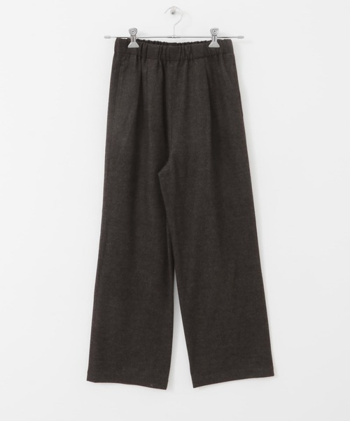☆今季 新品・タグ付き　FORK&SPOON　ブラッシュドパンツ　BLACK セール】FORK&SPOON ブラッシュドパンツ（その他パンツ