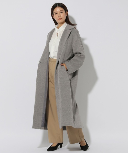 Elura コート チェスターコート スペリオルウールロングコート