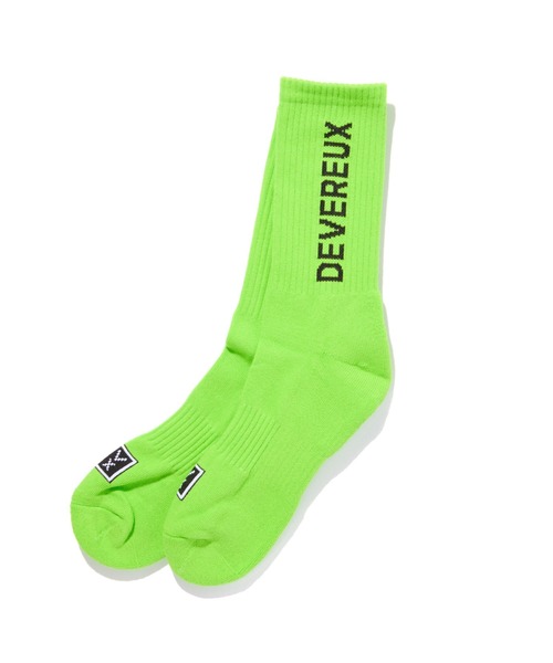 DEVEREUX GOLF 靴下 ロゴレギュラーソックス メンズ レディース