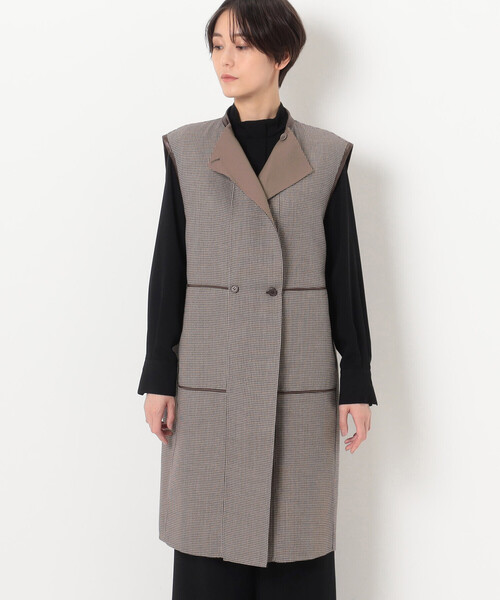 PEARLY GATES ハウンドトゥース ベスト サイズ4 0535273931-120_MAIN.jpg?v=