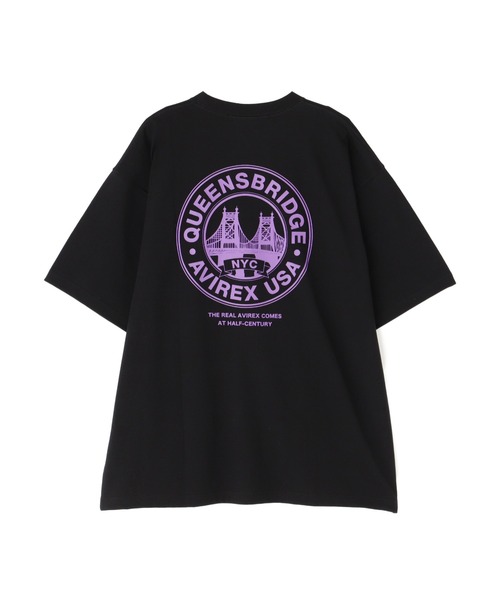 国内発送【AVIREX】AVIREX USA T-SHIRT AVIREX USA T-SHIRT / ロゴ 半袖Tシャツ / AVIREX
