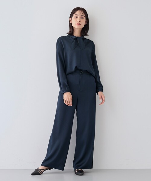 INDIVI（インディヴィ） ブラウス シャツ 「日本製／SETUP可能